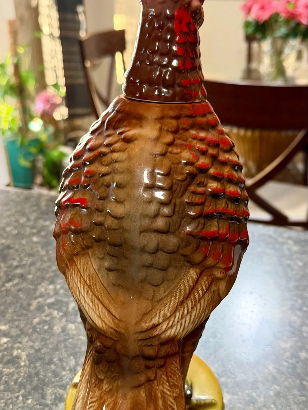 1972 Austin Nichols Wild Turkey porcelain decanter